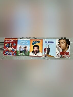 Weeds, Kenny Powers, Dexter, Vice Principals, Wonder Woman DVD Seasons